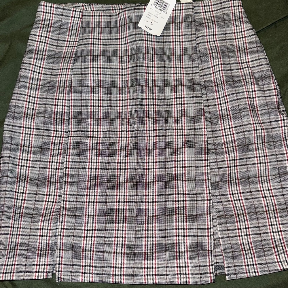 Plaid skirt